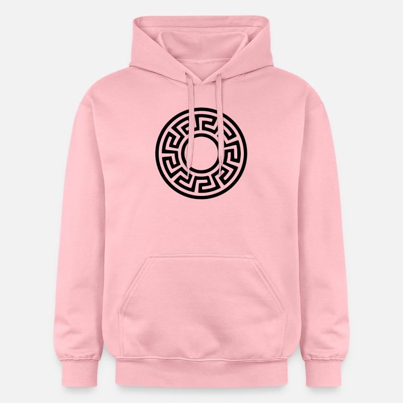 Greek Symbol - Sweat à capuche Softstyle® Gildan Unisexe - rose clair