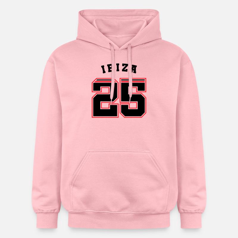 Maillot Ibiza 2025 - Sweat à capuche Softstyle® Gildan Unisexe - rose clair