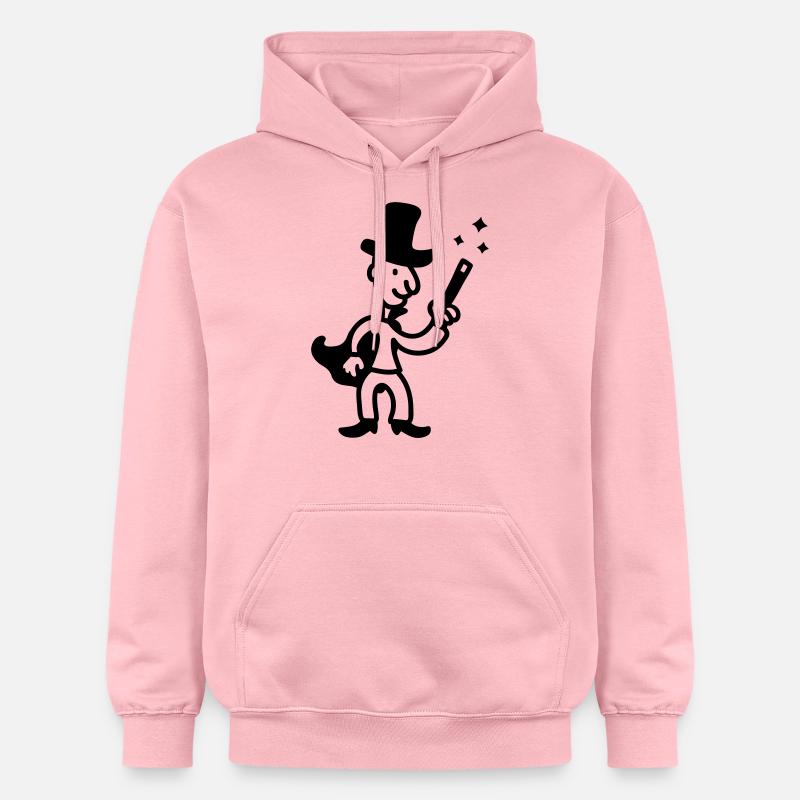 Magicien - Line - Sweat à capuche Softstyle® Gildan Unisexe - rose clair