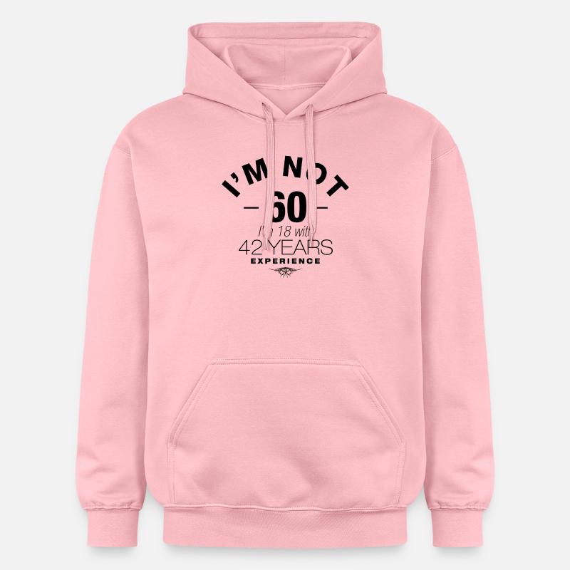 60th birthday - Sweat à capuche Softstyle® Gildan Unisexe - rose clair