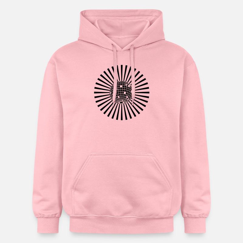boule_a_facettes - Sweat à capuche Softstyle® Gildan Unisexe - rose clair