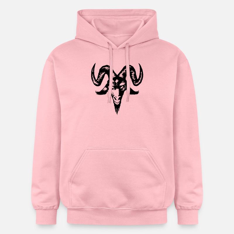 Ziegenkopf - Sweat à capuche Softstyle® Gildan Unisexe - rose clair
