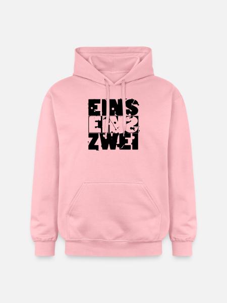 Eins Eins Zwei - 112 - Gildan Unisex Softstyle® Midweight Hoodie - Hellrosa