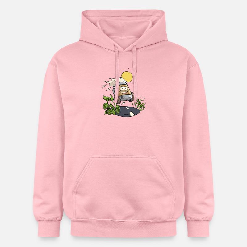 Bière joyeuse - Sweat à capuche Softstyle® Gildan Unisexe - rose clair