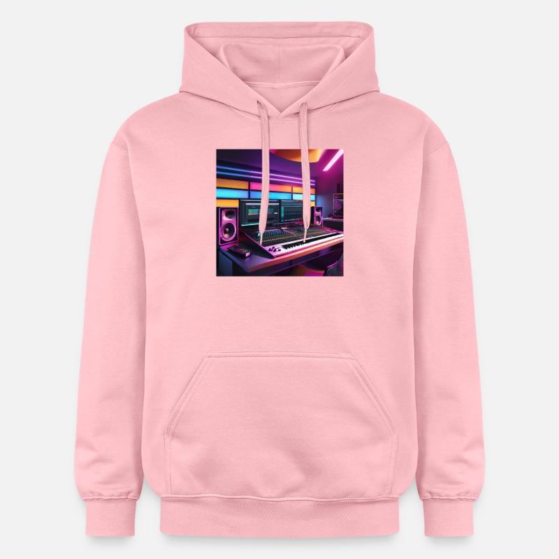 Studio - Sweat à capuche Softstyle® Gildan Unisexe - rose clair