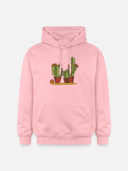 Blumen - Gildan Unisex Softstyle® Midweight Hoodie - Hellrosa