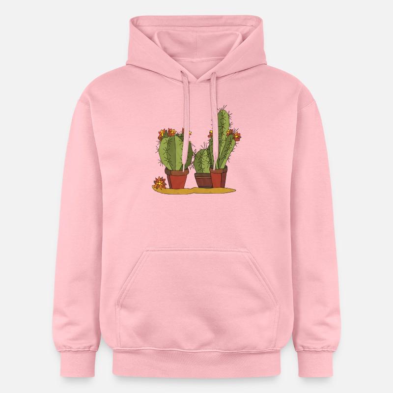 Blumen - Gildan Unisex Softstyle® Midweight Hoodie - Hellrosa