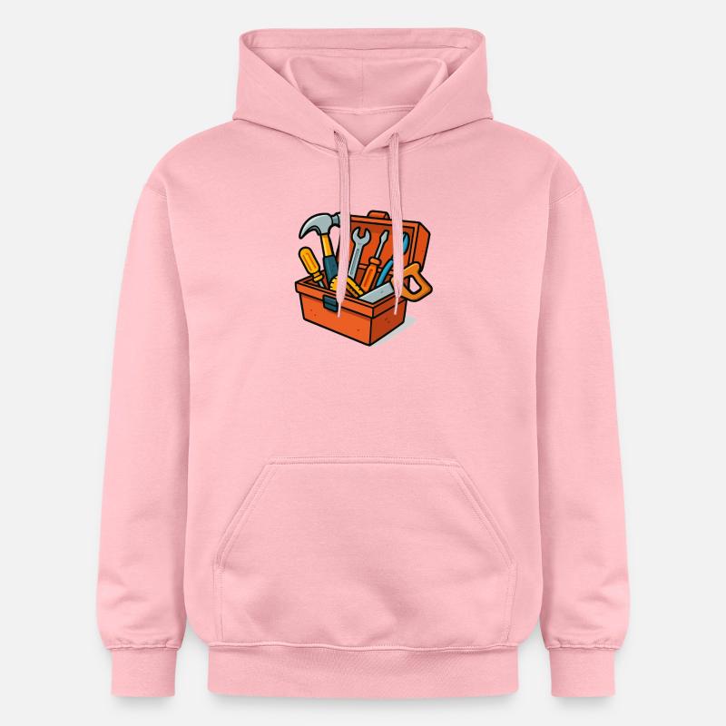 toolbox - Sweat à capuche Softstyle® Gildan Unisexe - rose clair