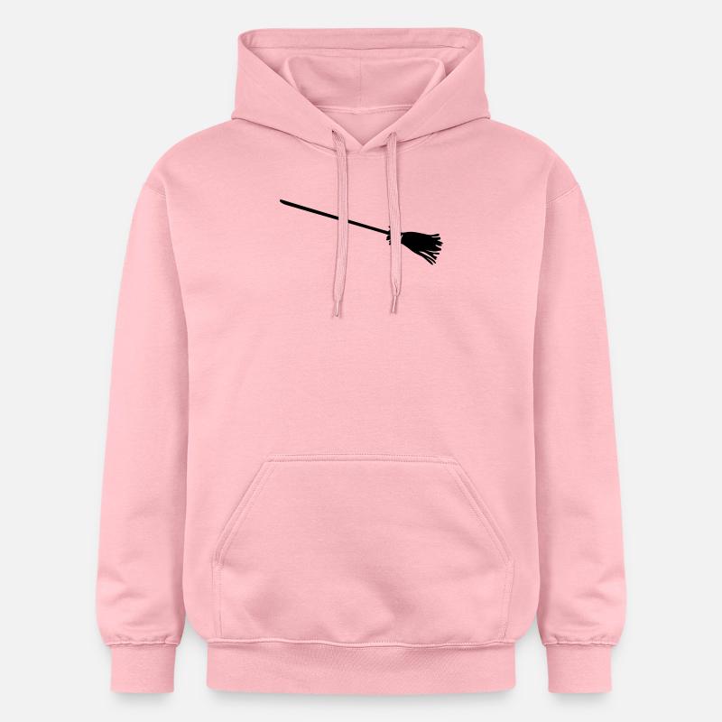 Balai de sorcière - Sweat à capuche Softstyle® Gildan Unisexe - rose clair