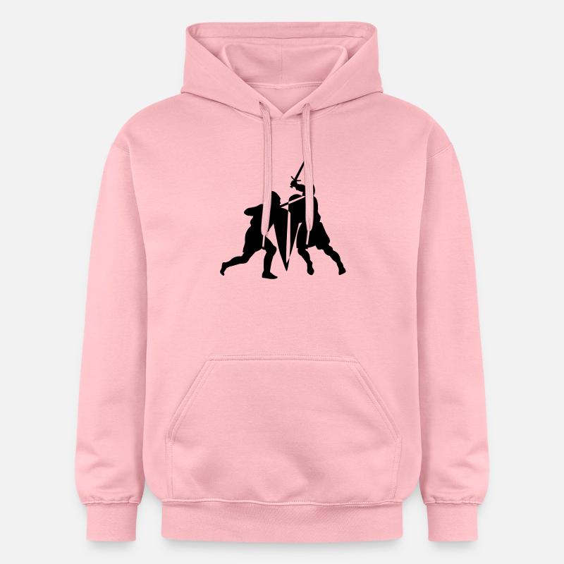 Epée de combat - Sweat à capuche Softstyle® Gildan Unisexe - rose clair