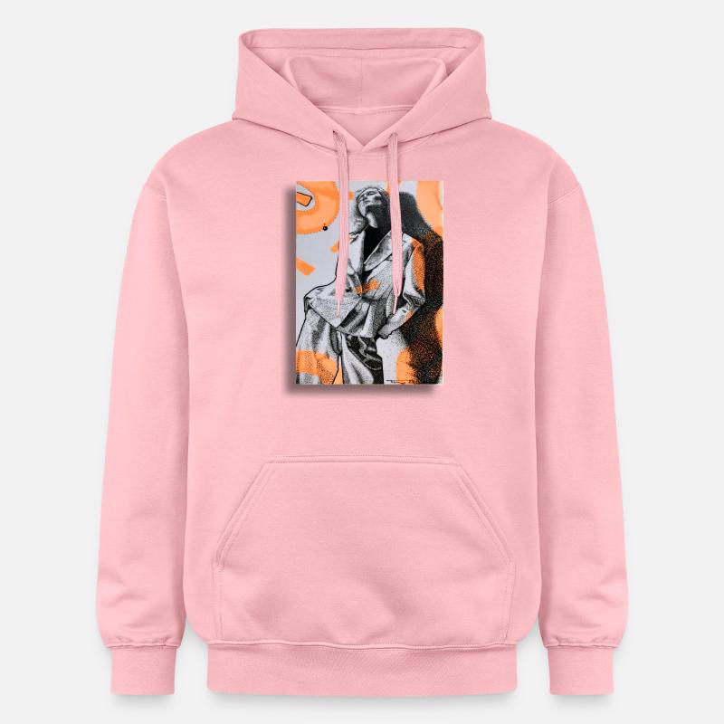 Fille de mode - Sweat à capuche Softstyle® Gildan Unisexe - rose clair