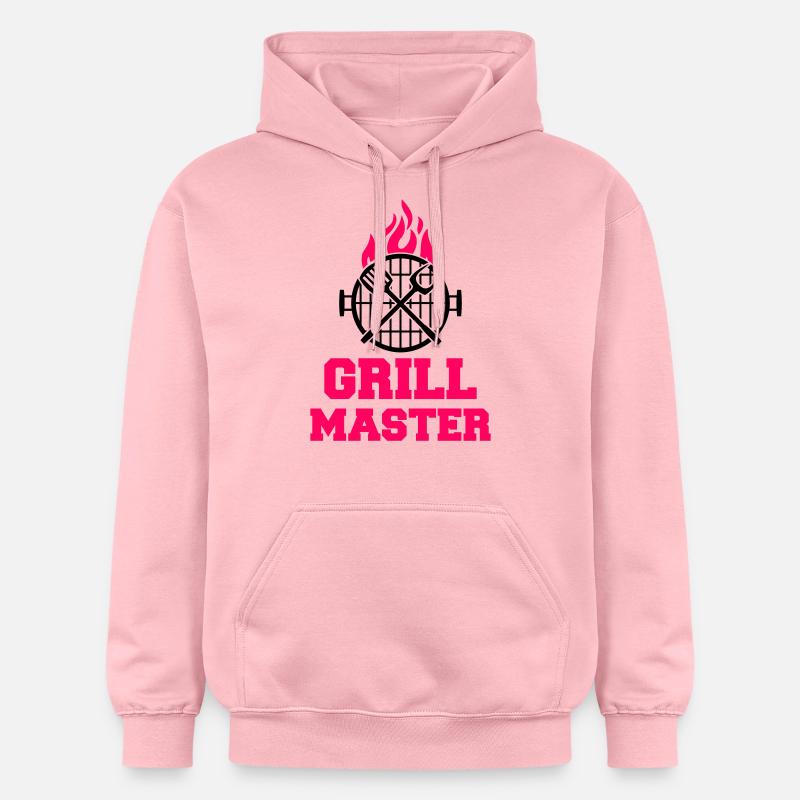Maître du gril - Sweat à capuche Softstyle® Gildan Unisexe - rose clair