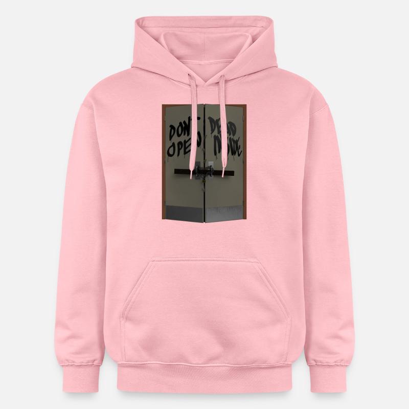 Don't open dead inside - Sweat à capuche Softstyle® Gildan Unisexe - rose clair