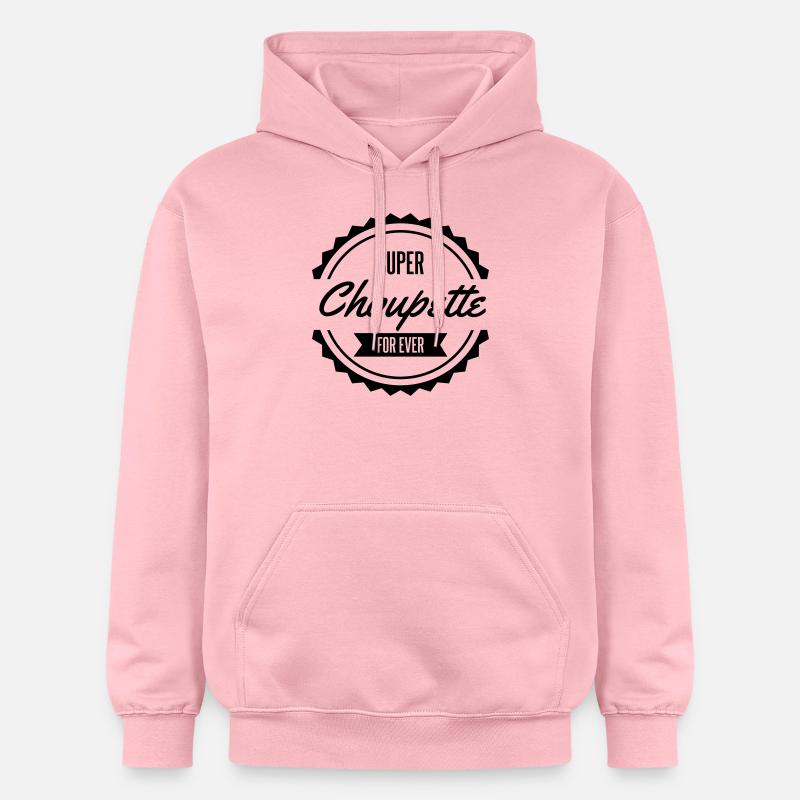 super choupette for ever - Sweat à capuche Softstyle® Gildan Unisexe - rose clair