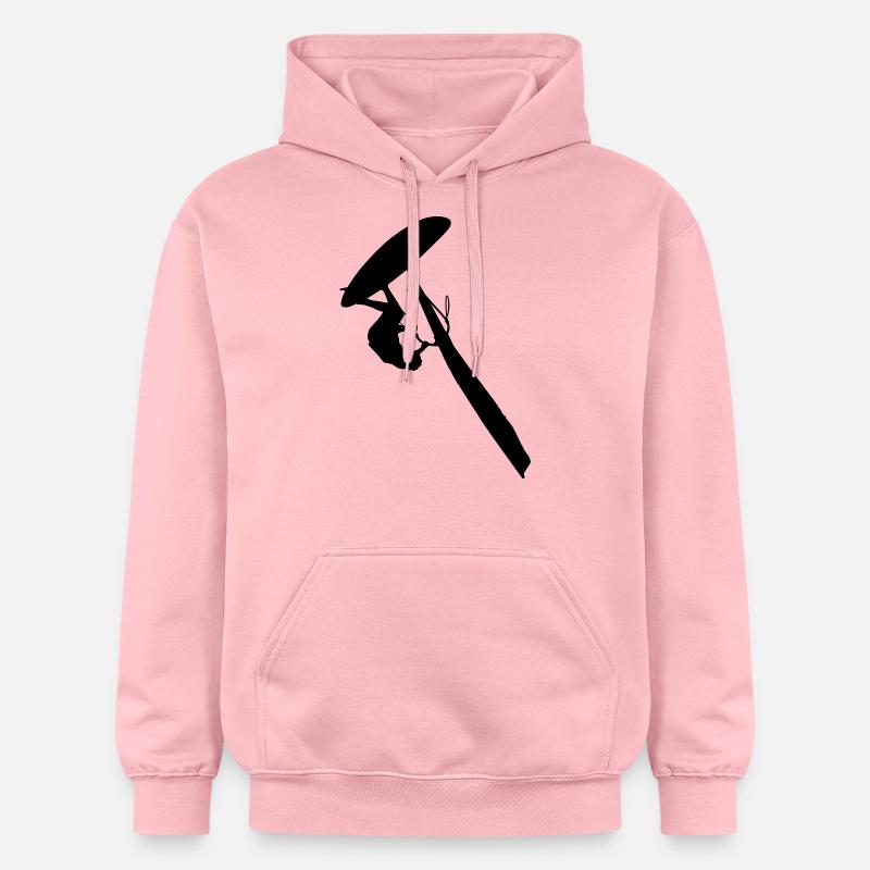 Windsurfer 2 (Vector) - Sweat à capuche Softstyle® Gildan Unisexe - rose clair