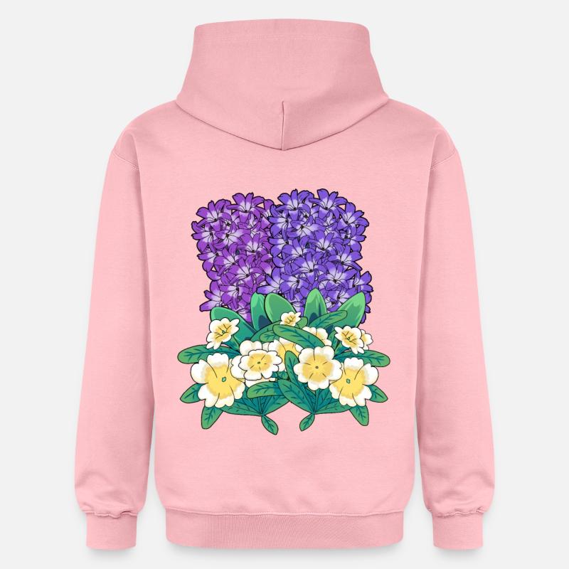 Printemps fleurs fleur pâques nature été flore - Sweat à capuche Softstyle® Gildan Unisexe - rose clair