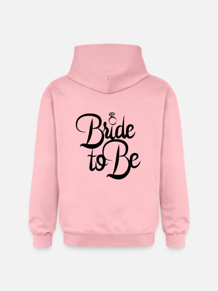 bride to be - Gildan Unisex Softstyle® Midweight Hoodie - light pink