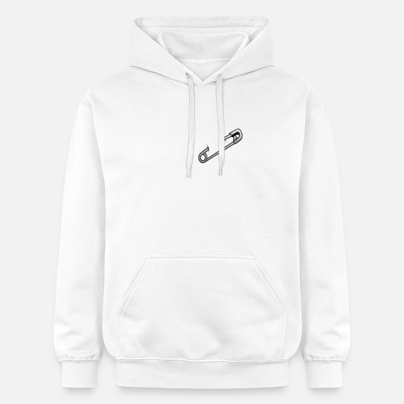 Epingle à Nourrice - Sweat à capuche Softstyle® Gildan Unisexe - blanc