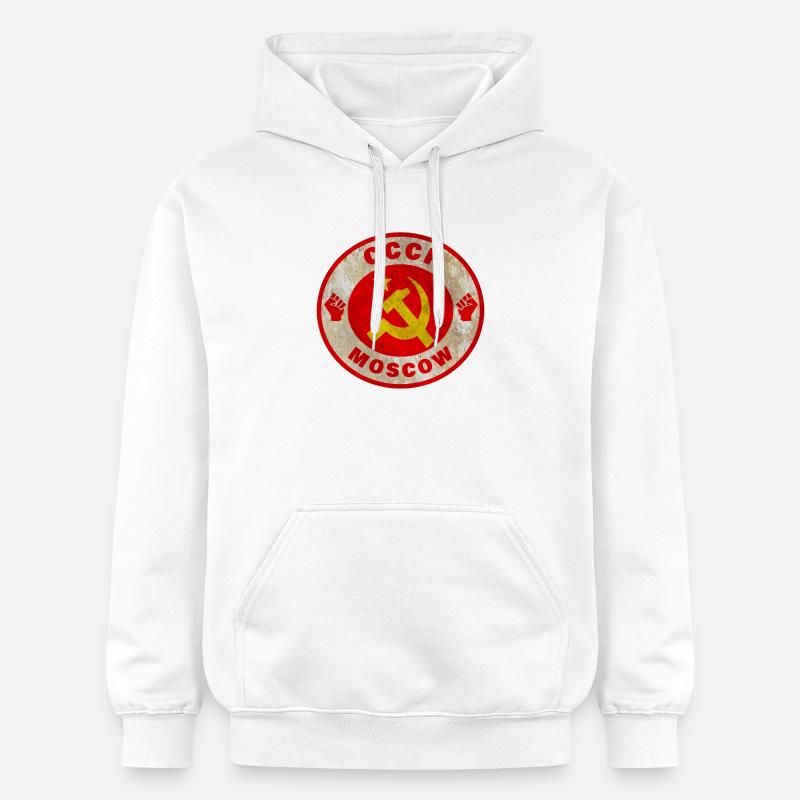 Union soviétique / Cadeau / Idée de cadeau - Sweat à capuche Softstyle® Gildan Unisexe - blanc