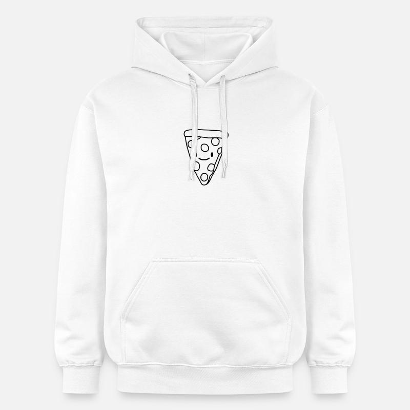 Pizza - Sweat à capuche Softstyle® Gildan Unisexe - blanc