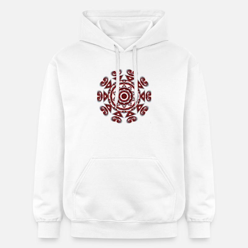 Abstract - Gildan Unisex Softstyle® Midweight Hoodie - Weiß