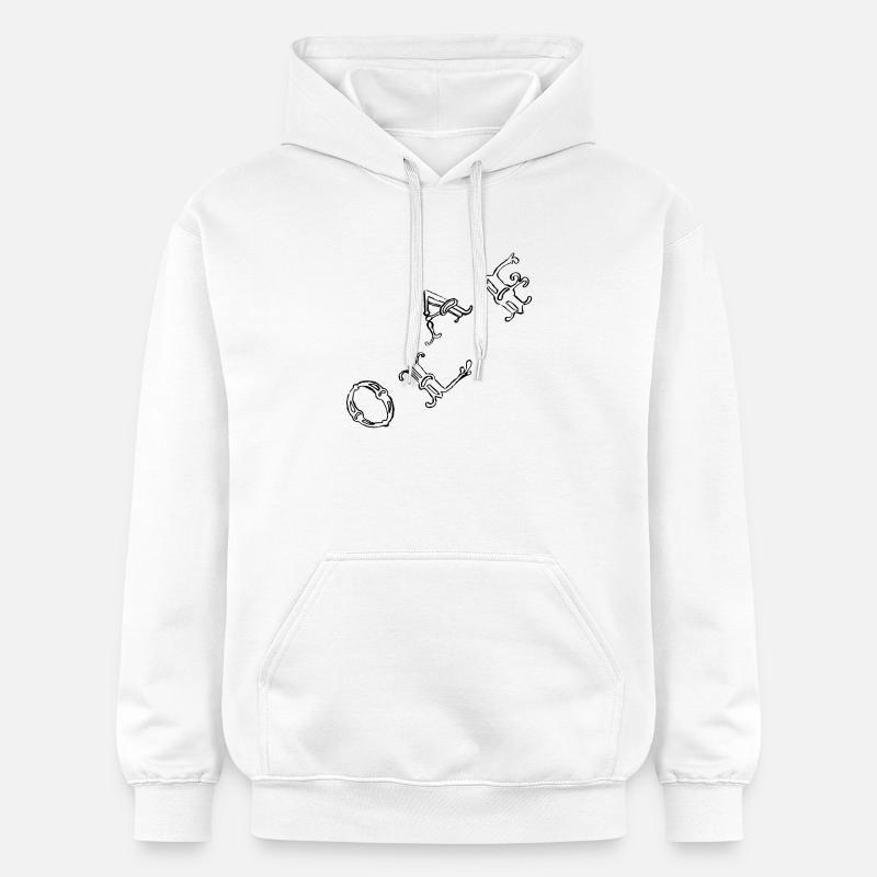 OLAF - Sweat à capuche Softstyle® Gildan Unisexe - blanc