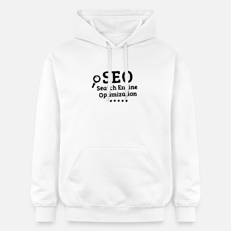 SEO - Sweat à capuche Softstyle® Gildan Unisexe - blanc