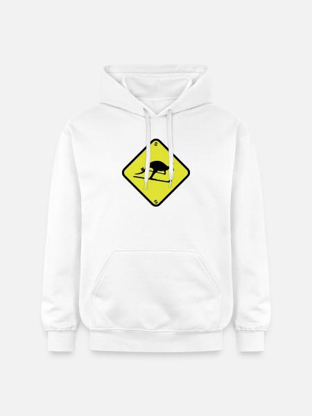 ski - Sweat à capuche Softstyle® Gildan Unisexe - blanc