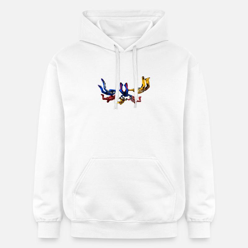 skydivers - Sweat à capuche Softstyle® Gildan Unisexe - blanc