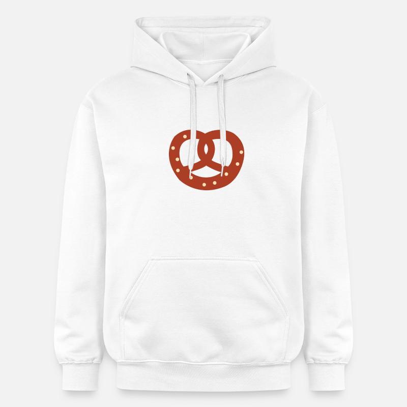 bretzel - Sweat à capuche Softstyle® Gildan Unisexe - blanc