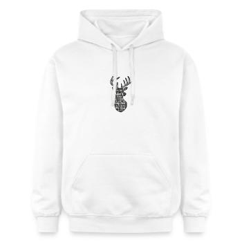 Bible versets de la bible dictons chrétiens jésus dieu - Sweat à capuche Softstyle® Gildan Unisexe - blanc - Devant - Liana (172cm) & Jaron (178cm)