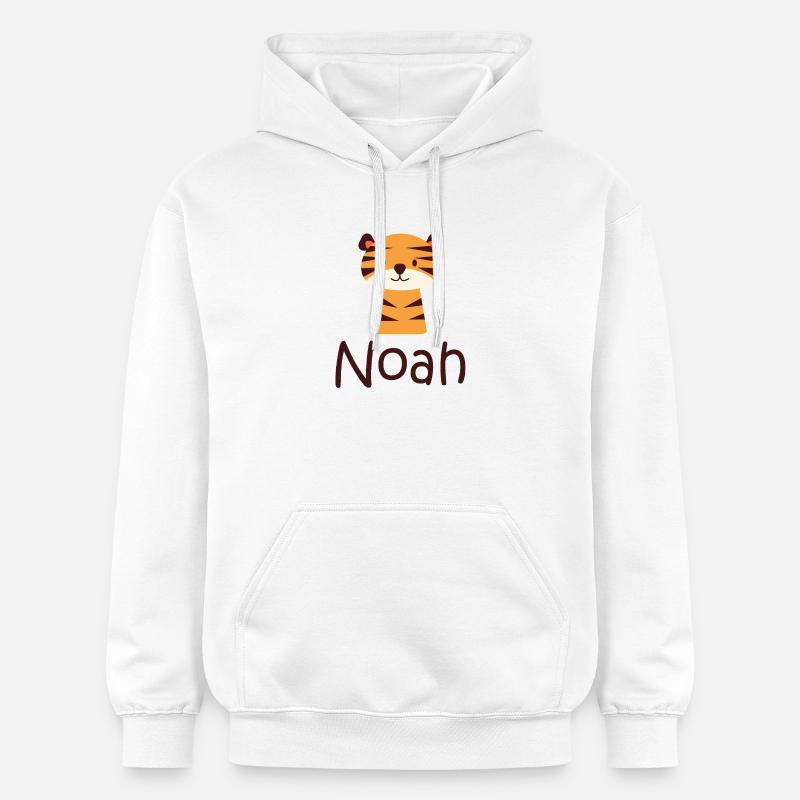 Noah - Sweat à capuche Softstyle® Gildan Unisexe - blanc