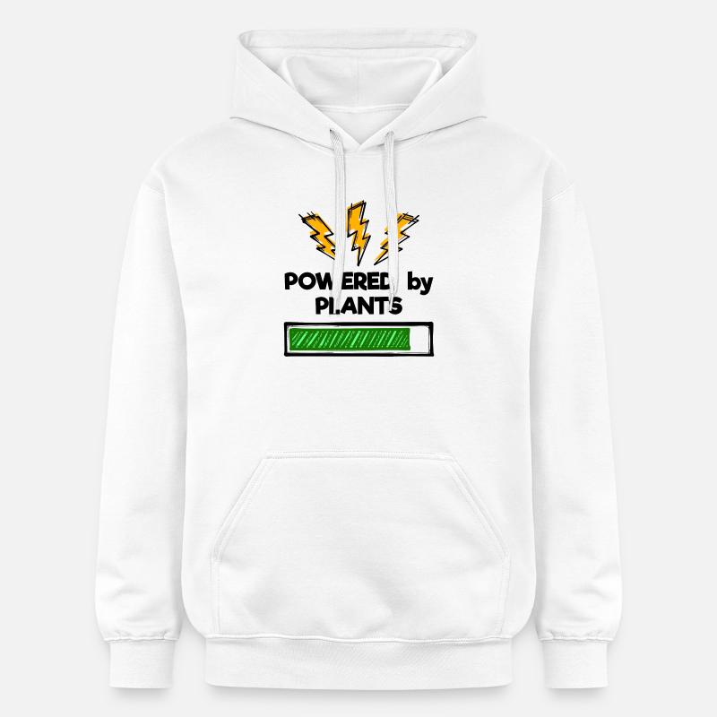 Déclaration végétarienne végétalienne - Sweat à capuche Softstyle® Gildan Unisexe - blanc