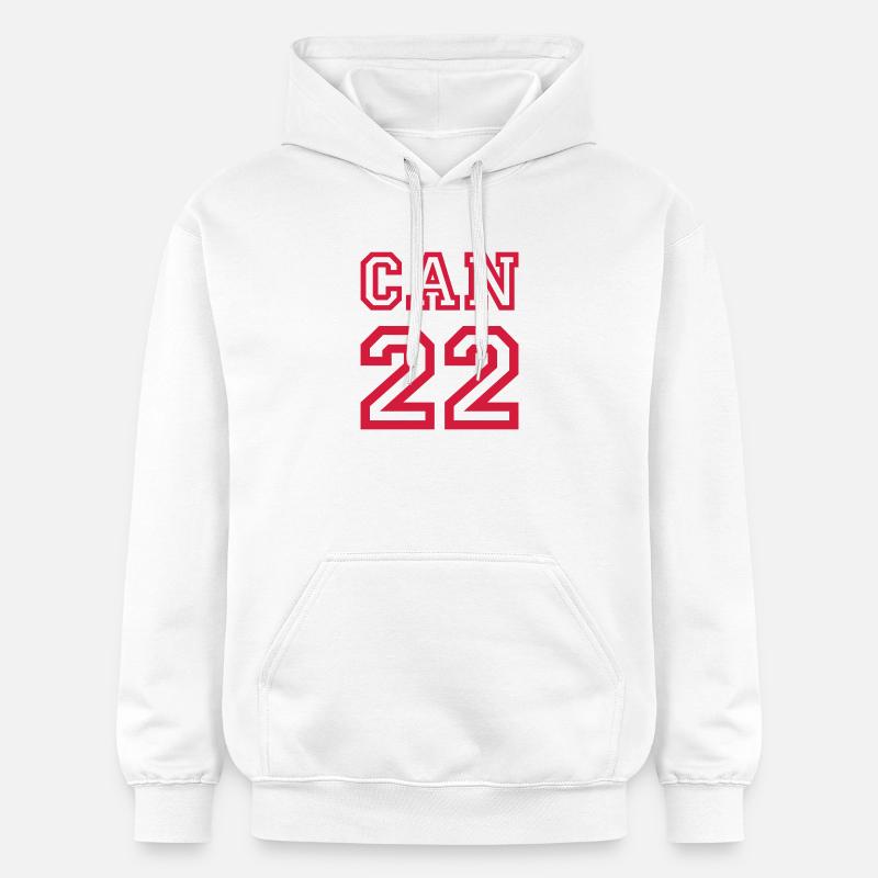 CANADA - Sweat à capuche Softstyle® Gildan Unisexe - blanc