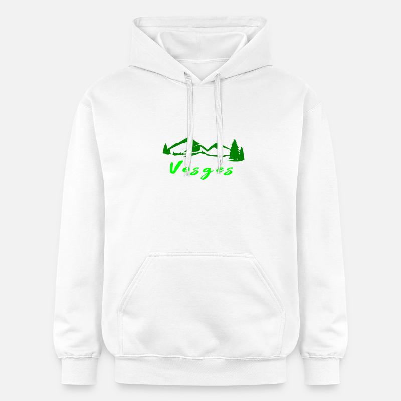 Vosges - Sweat à capuche Softstyle® Gildan Unisexe - blanc