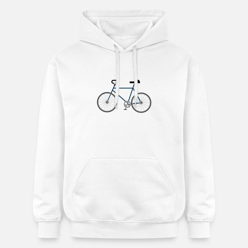 Le vélo du dimanche - Sweat à capuche Softstyle® Gildan Unisexe - blanc