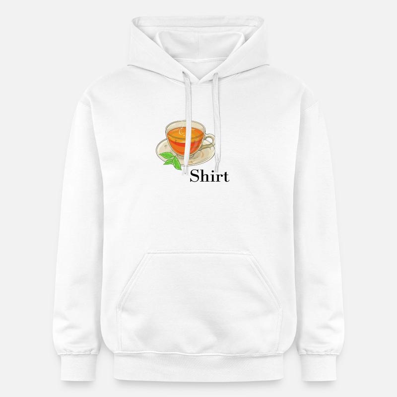 Chemise de thé - Sweat à capuche Softstyle® Gildan Unisexe - blanc