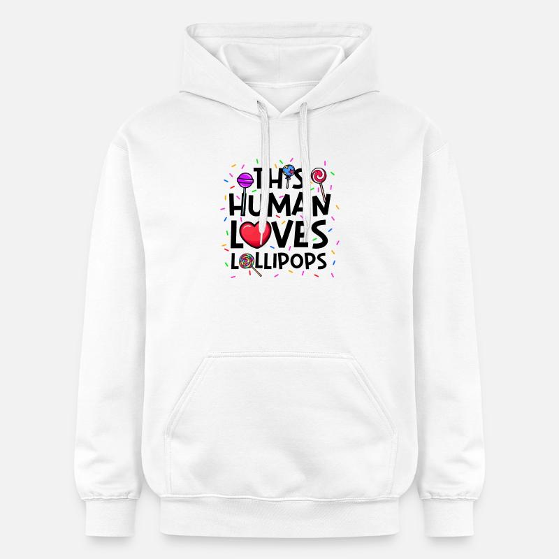 Sweet Tooth Statement Bonbons Bonbons - Sweat à capuche Softstyle® Gildan Unisexe - blanc