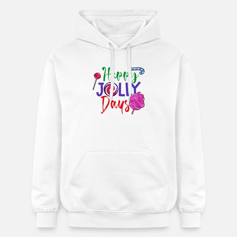 Sweets Statement Bonbons Snacking Délicieux - Sweat à capuche Softstyle® Gildan Unisexe - blanc