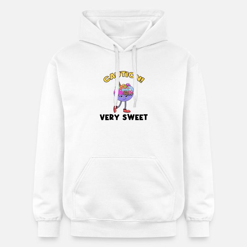 Donut Sweets Statement Délicieux Dessert - Sweat à capuche Softstyle® Gildan Unisexe - blanc