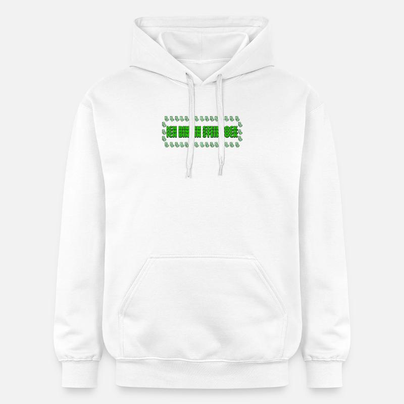 Steinbock Statement Horoskop Tierkreis Astrologie - Gildan Unisex Softstyle® Midweight Hoodie - Weiß