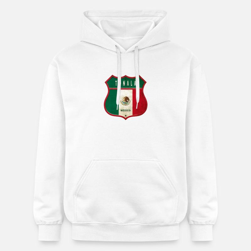 Motif de l'écusson Tonalá Mexico - Sweat à capuche Softstyle® Gildan Unisexe - blanc