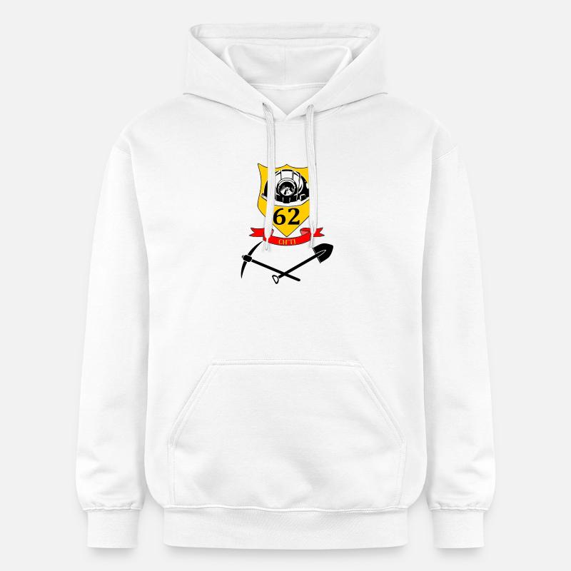 CH'TI 62 - Sweat à capuche Softstyle® Gildan Unisexe - blanc