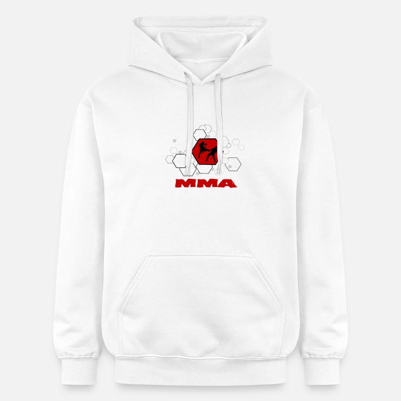 MMA - Sweat à capuche Softstyle® Gildan Unisexe - blanc
