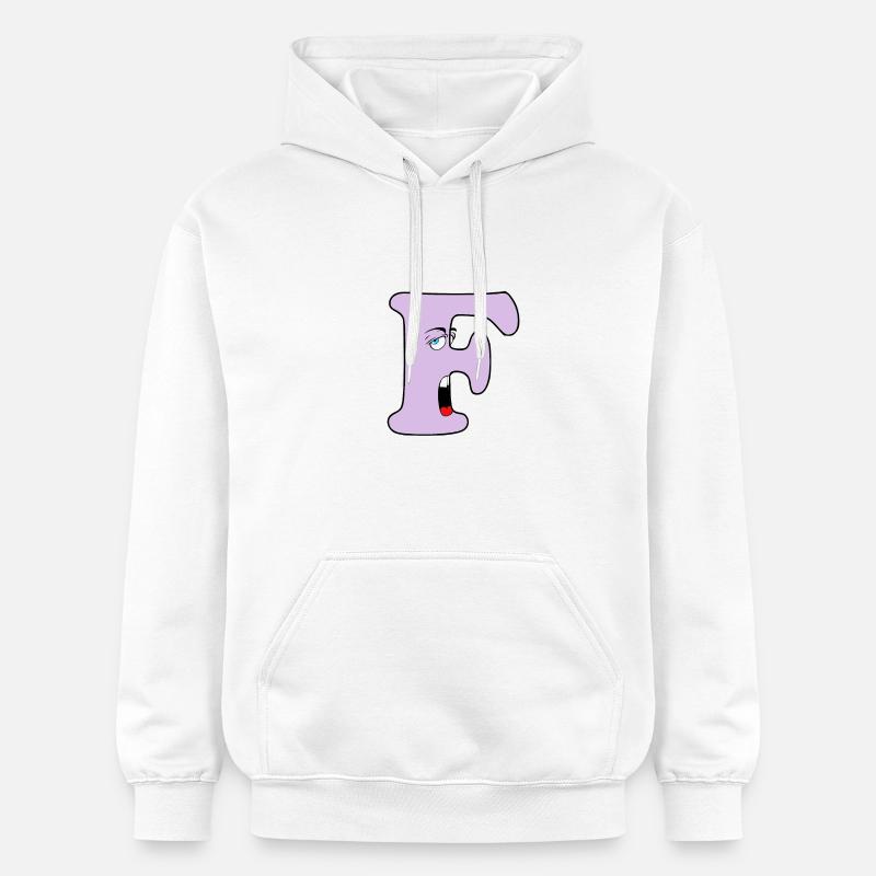 F - Sweat à capuche Softstyle® Gildan Unisexe - blanc