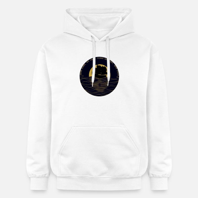 Eritis quod sumus hoc - Sweat à capuche Softstyle® Gildan Unisexe - blanc