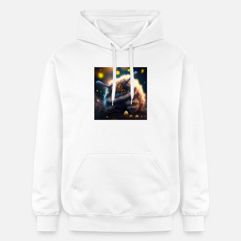 Photo macro créature 06 - Sweat à capuche Softstyle® Gildan Unisexe - blanc