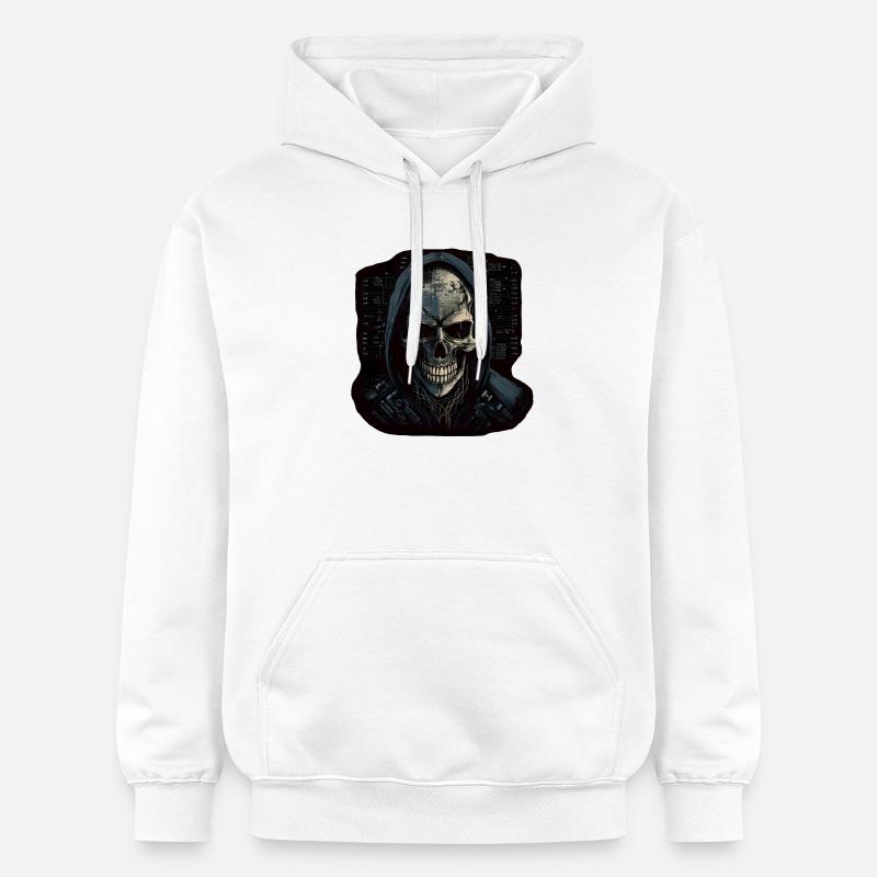 Hacker - Sweat à capuche Softstyle® Gildan Unisexe - blanc