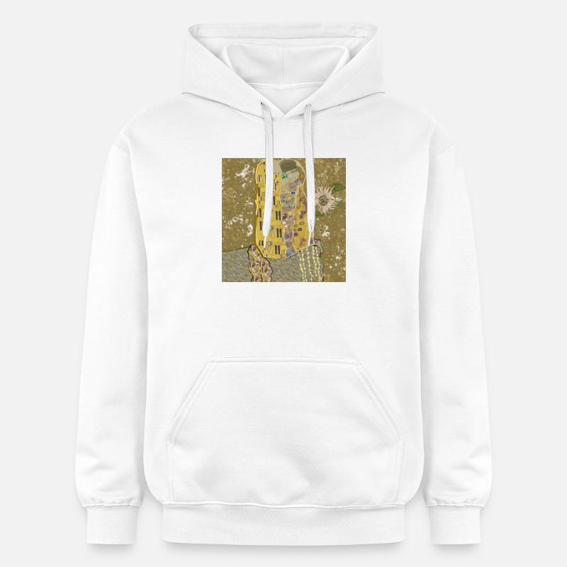 L’étreinte éternelle réinventée - Sweat à capuche Softstyle® Gildan Unisexe - blanc