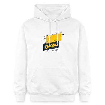 Dédé - Gildan Unisex Softstyle® Midweight Hoodie - white - Front - Liana (172cm) & Jaron (178cm)